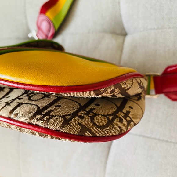 Christian Dior Rasta Trotter Double Saddle Bag - Picture 7 of 16